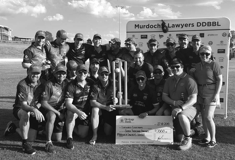 Murdoch Lawyers - DDBBL Cricket Winning-Team