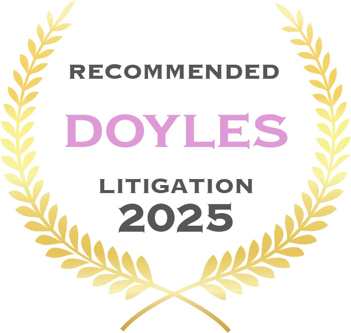 Doyles Guide 2025 - Recommended - Litigation