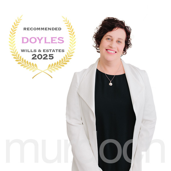 Leanne Matthewson: Recognised by Doyles Guide as a Queensland Wills, Estates & Succession Planning Lawyer, 2018-2025.
